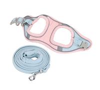 TOPINCN Comfortable Adjustable Cat Vest and Leash for Walking Outdoors, Escaping Evidence Cushions for Pet Supplies (XL)