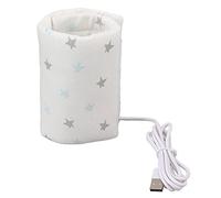 TOPINCN Constant Temperature USB Baby Bottle Warmer with Easy Cleaning Feature for Milk, Feeding Bottle Warmer [Family and Friends] (Star Shaped)