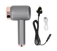 TOPINCN Cordless Hair Dryer, Rechargeable Blow Dryer with Hot Cold Dual Modes, Fast Drying Lightweight Hairdryer for Travel Home Use (Grey)