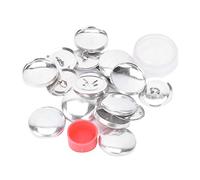 TOPINCN Cover Buttons Kit with Tools Buttons to Cover Self Cover Buttons, DIY Fabric Cloth Cover Buttons Handmade Crafts Buckle Making Tools (25MM)