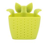 TOPINCN Cute Cat Shape Plastic Tea Infuser Filter for Home Office Use Green Non Material (Green)