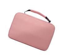 TOPINCN D&D Wanderlust Hanging Travel Toiletry Bag with 3 Sections for Dry Wet Small Items Water-Resistant Oxford Fabric Cosmetic Organizer for Women Men Travel Accessories (Pink)