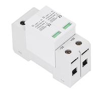 TOPINCN DC 1000V 40KA Protector with Visible Window for PV System White, Circuit Protection for Residential Applications (2P)