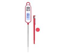 TOPINCN Digital Cooking Thermometer, Stainless Steel Food Temperature Thermometer with LED Backlit Display & Lock Function, for Cooking Liquids Candles and BBQ