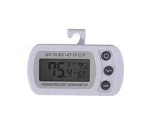 TOPINCN Digital Freezer Thermometer with Memory Function ABS Body Switchable °C °F for Refrigerator Freezer Cold Storage