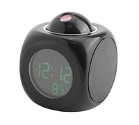 TOPINCN Digital LED Alarm Clock with Talking Function Projection Display for Bedroom Study Room