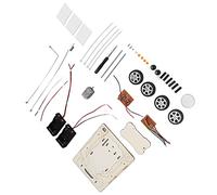 TOPINCN DIY Wooden Remote Control Car Model Kit, Science Educational Crafts Build Your Own RC Car with Wireless Remote Science Building Kit Gifts
