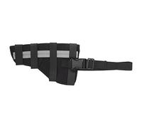 TOPINCN Dog Hind Leg Stable Support Knee Radrads for the Recovery of the Operation, Neoprene Dogs Hind Leg Protector for Croak Arthritis, Black, Black (S)