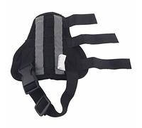 TOPINCN Dog Hind Leg Stable Support Knee Radrads for the Recovery of the Operation, Neoprene Dogs Hind Leg Protector for Croak Arthritis, Black, Black (XXS)