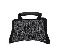 TOPINCN Dog Training Bite Pillow Toy, Interactive Chew Tug for Puppy Small Dogs with Resistance and Double Layer Cloth, Outdoor Practice Tool for Agility Obedience Play (Black)