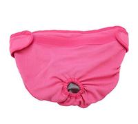 TOPINCN Dog Underwear Cotton Fabric Flexible Physiological Pants Puppy Female Pet Sanitary Diaper for Small Medium Large Dogs(Xl-Pink)
