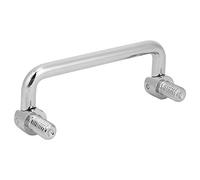 TOPINCN Door Pulls Foldable Handle Chrome Plating Cabinet Handle Hardware Parts, Silver Furniture with Polished Surface Finish, Ideal for Cabinet, Portable Tool Box