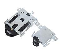 TOPINCN Door Roller Assembly Convex Pulley Sliding Wheel Roller Door Spare Parts Accessories for Cabinet Door Closet