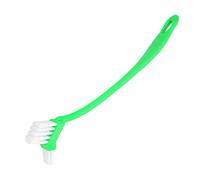 TOPINCN Double Head Cleaning Brush 31cm Long Handle Brush with Fiber Bristles for Bottle and Kitchen Grout Cleaning