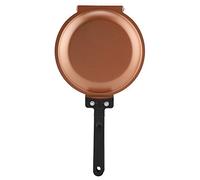 TOPINCN Double Side Frying Pan, Nonstick Pan Set Double Sided Flip Design Household Kitchen Cookware Fried Egg Pancake Pan 7.48in