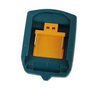 TOPINCN Dual USB LED Light Adapter Lithium Battery Charger Converter 14.4-20V Input for Home Workshop Camping Fishing 105 X 75 X 50mm (#1)