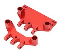 TOPINCN Durable RC -Auto -Modified Accessories Fine Processing At the Front and Rear Tie Rod Base for MN86S 1/12 RC Autos (Red)