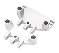 TOPINCN Durable RC -Auto -Modified Accessories Fine Processing At the Front and Rear Tie Rod Base for MN86S 1/12 RC Autos (Silver)