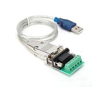 TOPINCN Durable USB to RS485 Converter Cable with Gold-Plated Interface for Reliable Data Transmission in Automation Systems