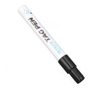 TOPINCN Ear Tag Pen Animal Marker Pen Ear Marking Pens Strong Penetration Black Ink Portable for Cow Sheep Pig with Plastic Material