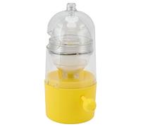 TOPINCN Egg Spinner for Easy Egg Scrambling, Durable Plastic Manual Golden Maker for Pudding, Salad & More, 196g