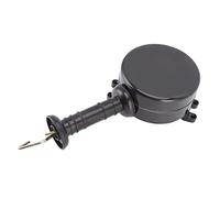 TOPINCN Electric Fence Spring Gate Handles Kit, 5M Tension Wire Rope Retractable Fence Gate Insulated Handle Agricultural Fencing Gates