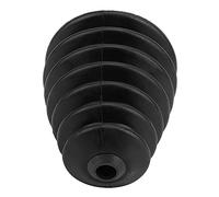 TOPINCN Electric Hammer Drill Dust Cover Durable Wear Resistant for 6mm-16mm Bits Lightweight Portable 3Pcs Electric Hammer Accessories for Work Efficiency (Black)