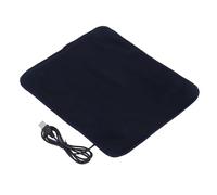 TOPINCN Electric Heated Pad with 3 Temperature Gears Keep The Neck Size of The Neck with Hot Shoulder, Heated Carpet with Timing, USB Heating Cushion to Travel to Home Office (Navy Blue)