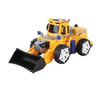 TOPINCN Electric Universal Automatic Transforming Dozer Toy Track Type Tractor Dozer Engineering Vehicle Toy for Children