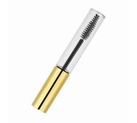 TOPINCN Empty Mascara Tube Durable Lightweight for Storage and Travel, 5 Colors 10ml Empty Mascara Container Bottle for Eye Makeup Artist (10ml bright gold cap)
