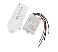 TOPINCN Energy-Saving Wireless Lamp Light Switch ON/OFF 1000W with Remote, Multiple Sets for Flexible Control in Home (MR701 Single channel load 1 * 1000W)