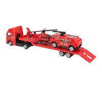 TOPINCN Engineering for Who Develop Social Skills in Team Games Include Street Signs and Models, approx. 20 Cm in Size, 4PCs Set 1: 64 Scale (Type D)