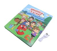 TOPINCN English Interactive Sound Book, Talking Books Sets Learning Toy with 5 Level Curriculum System Learning Electronic Toys for Over 3 Years Old