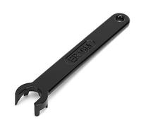 TOPINCN ER Wrench High Hardness Clamping Nut Spanner for Precision CNC Collet Chuck Rotation, Suitable for Metalworking Enthusiasts (ER16-UM)