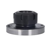 TOPINCN ER50 Collet Chuck 125mm High Accuracy Lathe Holder Tool for CNC Milling Machine, Carbon Steel 7 Hole Fixture for Workshop