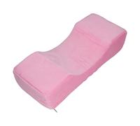 TOPINCN Eyelash Extension Pillow Soft Breathable Memory Foam U Shape Lash Pillow for Beauty Salon Pink, Conforms to Neck Shape, Supports Optimal Comfort, Applicable for Lash Clients, Memory Foam,