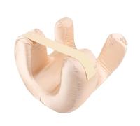 TOPINCN Face Down Memory Foam Pillow Side Sleeper Pillow Soft Comfortable for Home Travel with Premium Cotton Filled Material (Gold)
