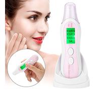TOPINCN Facial Skin Tester High Precision Moisture Meter for Professional Skin Hospital Pink (White)