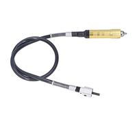 TOPINCN Flex Shaft Adapter Attachment Efficient Power Drill Converter with 5 Cutter Heads for Engraving and Carving, for Hard to Places, Stainless Steel