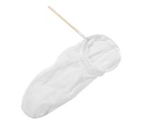 TOPINCN Fly Catching Net, 18.1 Inch Wood Handle Butterflys Net Polyester Mesh Iron Hoop Outdoor Nature Exploration Toy for Playing