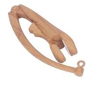 TOPINCN Foldable Crib Mobile Arm Imitation Wooden Grain Holder, Easy to Transport and Secure, for Nativity Toys, Premium Plastic Material