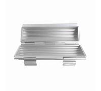 TOPINCN French Bread Pan Form, Loaf Shaper, Baking Tray, Baguettes Moldings Frame, Aluminum Alloy Nonstick Bread Mold with Easy Release Design for Toast Pastry Breakfast (Silver)