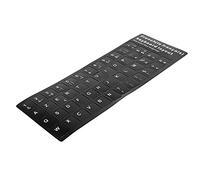 TOPINCN French Keyboard Sticker Exchange and Dust Test for PC Laptop, Ecological Material Sticker French Keyboard for Desktop -PC