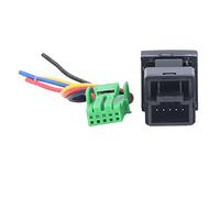 TOPINCN Front Fog Light Switch for, High Strength ABS Lamp Switch, ON-OFF Function, Long Lasting Design, 1 Unit