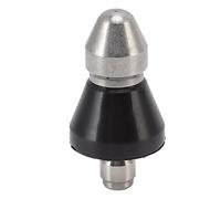 TOPINCN G1/4 Pressure Washer Sewer Jet Nozzle, Stainless Steel Sewer Pipe Cleaning Nozzle Jetter Nozzle for Pipe Unclogger Cleaning Accessories