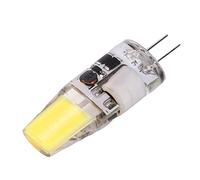 TOPINCN G4 LED Bulb 5W 600LM G4 Light Bulbs COB Lamp Beads 360 Degree Light No Flicker 12V Silicone Chandelier Ceiling Lamp Bulb with for Home Lighting (Cool White)