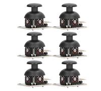 TOPINCN Game Controller Module Kit 6 Sets Joystick Sensor X Y Control for Interactive Projects Durable Black