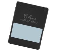 TOPINCN Game Memory Card 16M for Console, Material, Fast Installation, Better Gaming Experience, Black (64M FMCB)