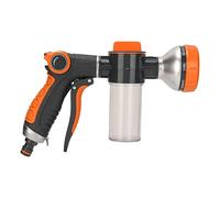 TOPINCN Garden Watering Foam Sprayer High Pressure Water Spraying Machine with 8 Modes and for Home Gardening Agricultural Production Car Wash (Front Trigger)