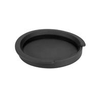 TOPINCN Guitar Soundhole Feedback Buffer Cover Durable Guitar Accessory for Folk & Classical to Control Feedback Problems Brown 1pc (Black)